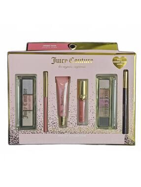 Juicy Couture Beauty Kit Full Set Eyes Lips Cheeks Makeup Collection New in Box